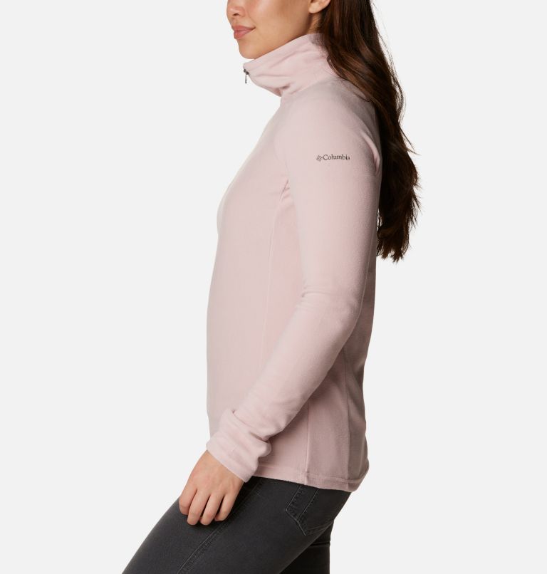 COLUMBIA-GLACIAL FLEECE HALF ZIP NIGHT WAVE/DUSTY PINK