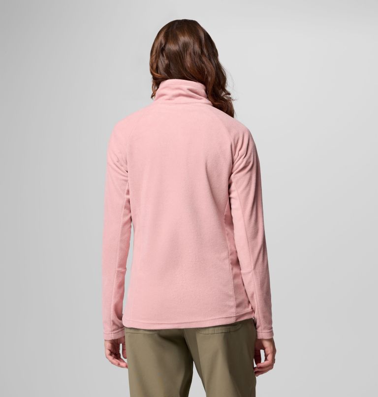 Women's Glacial IV Half Zip Fleece, Color: Eraser Pink, image 3