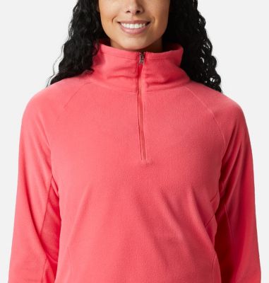 columbia half zip fleece womens