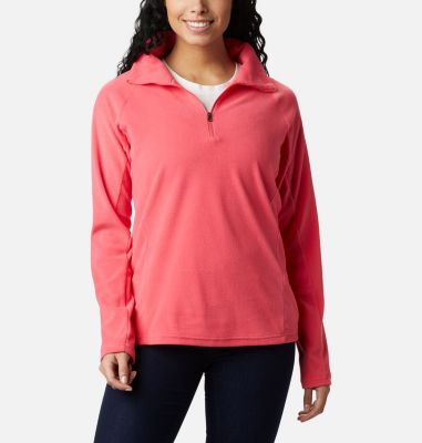 columbia womens half zip fleece