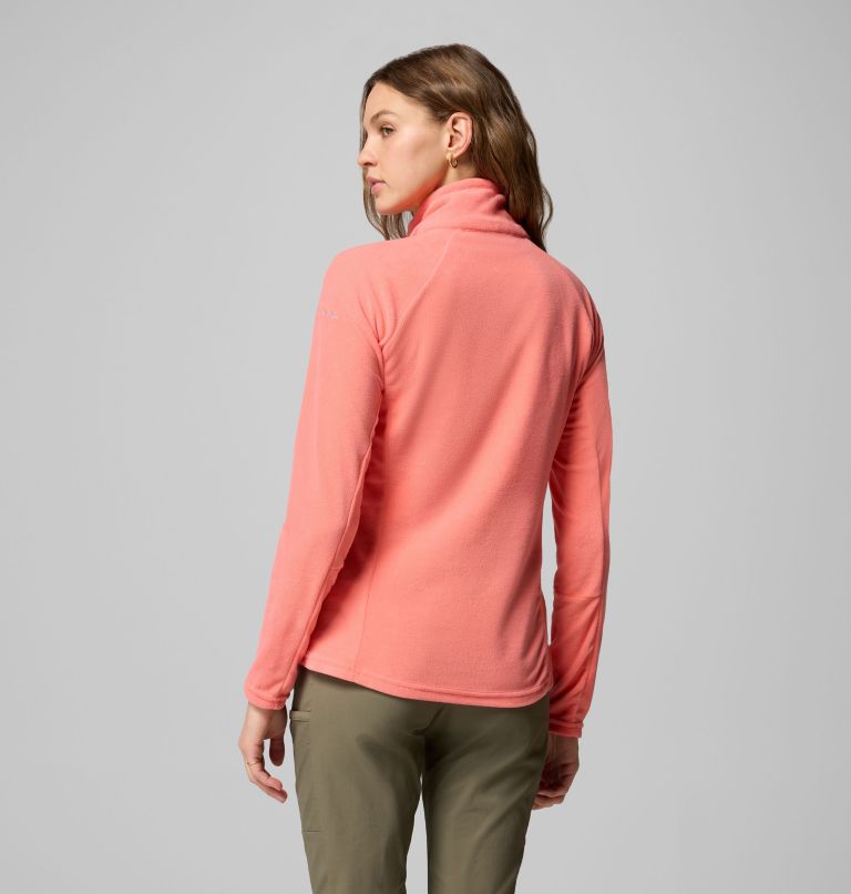 Women’s Glacial IV Half Zip Fleece, Color: Alpenglow, image 2