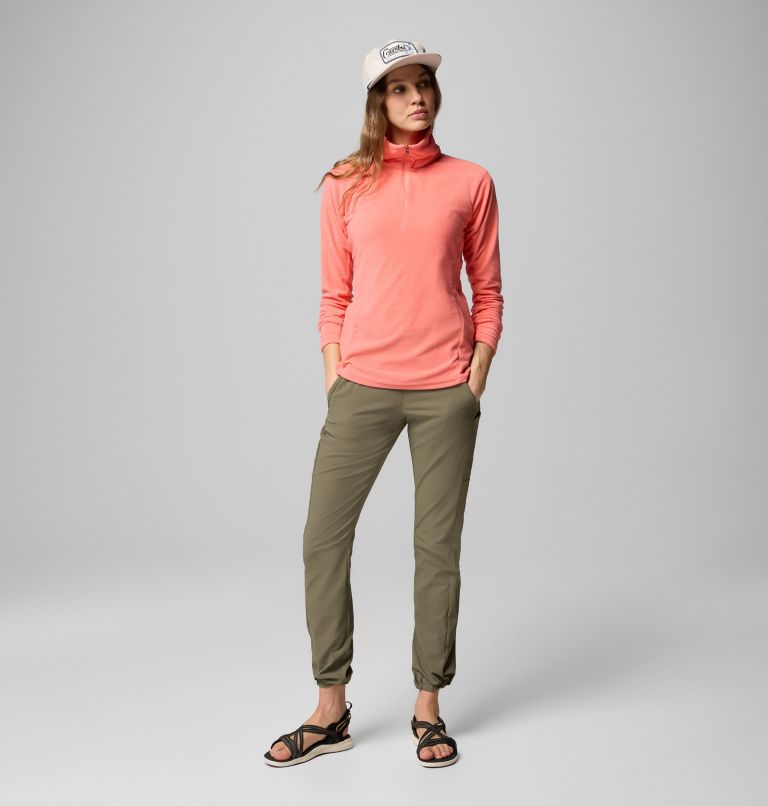Women’s Glacial IV Half Zip Fleece, Color: Alpenglow, image 5