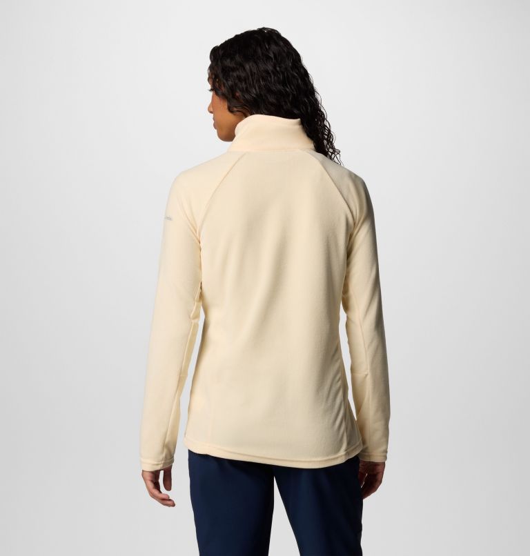 Women’s Glacial IV Half Zip Fleece, Color: Lemon Wash, image 2