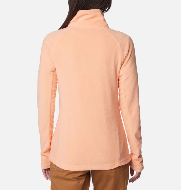 Women’s Glacial IV Half Zip Fleece, Color: Apricot Fizz, image 2