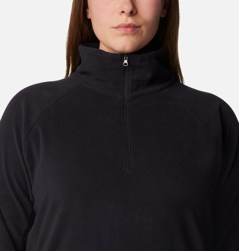 Plus size clearance half zip pullover