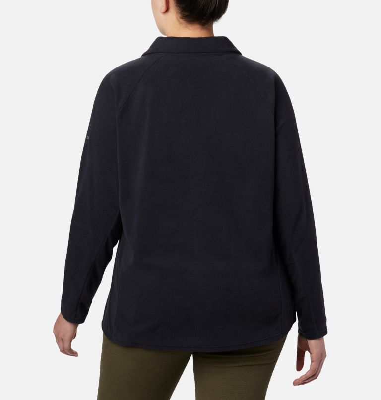 Thumbnail: Women's Glacial IV Half Zip Fleece - Plus Size, Color: Black, image 2