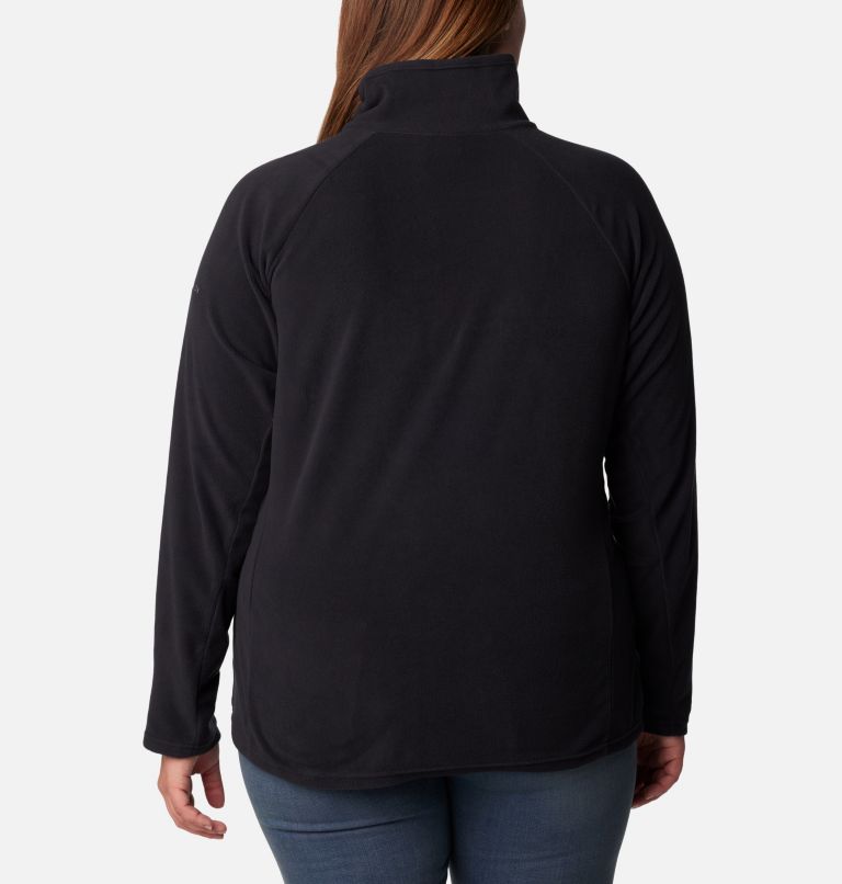 Plus size half 2025 zip fleece