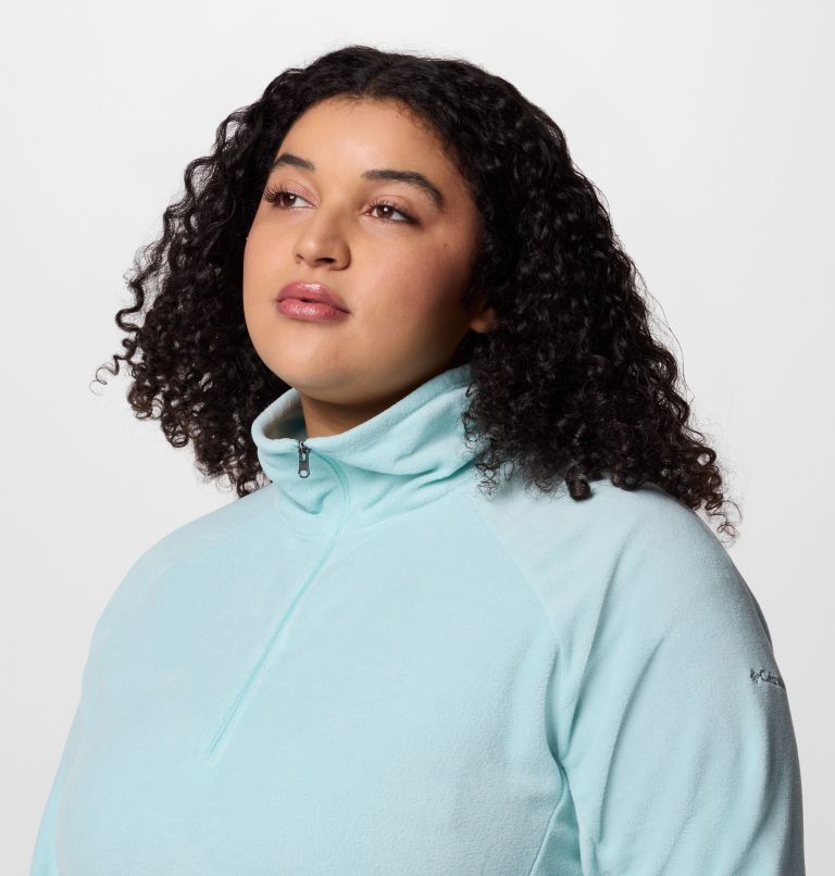 Women's Glacial IV Half Zip Fleece - Plus Size, Color: Spray, image 4