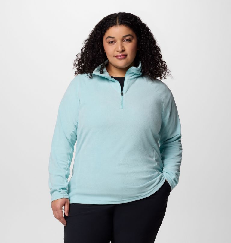 Women's Glacial IV Half Zip Fleece - Plus Size, Color: Spray, image 5