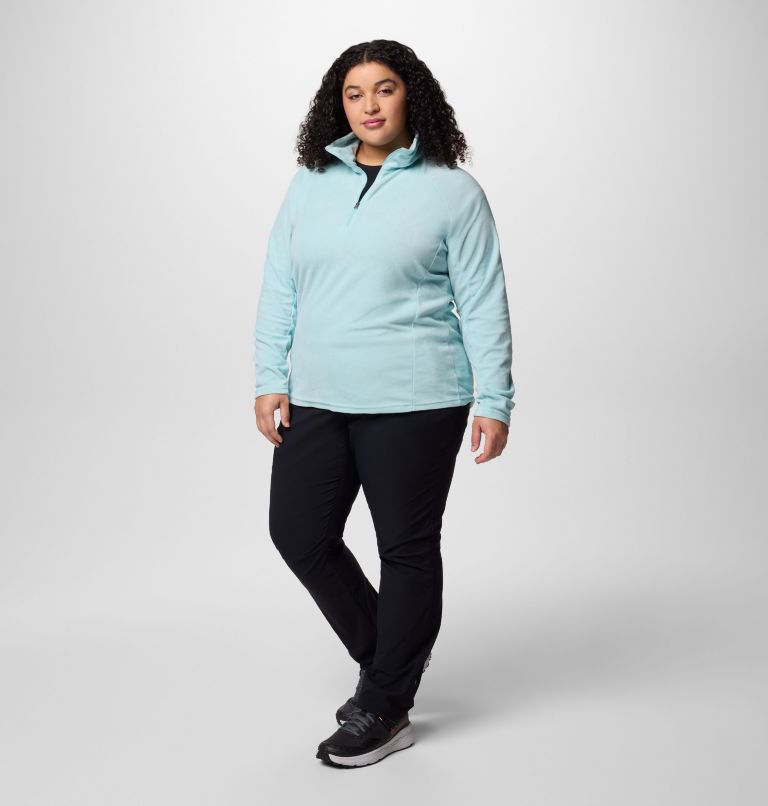Women's Glacial IV Half Zip Fleece - Plus Size, Color: Spray, image 6