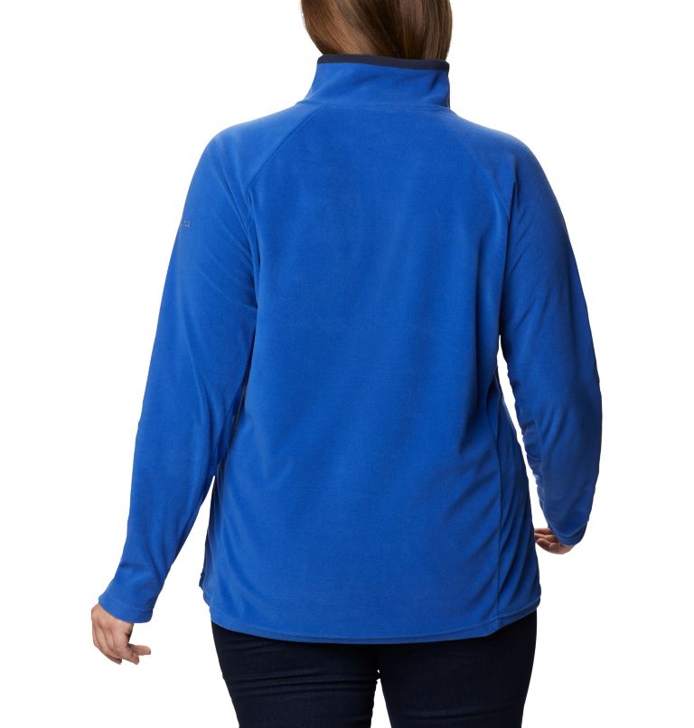 Women's Glacial IV Half Zip Fleece - Plus Size, Color: Lapis Blue, Dark Nocturnal, image 2