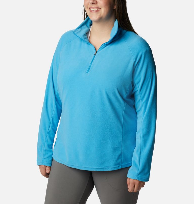 Women's Glacial IV 1/2 Zip - Plus Size, Color: Blue Chill, image 5