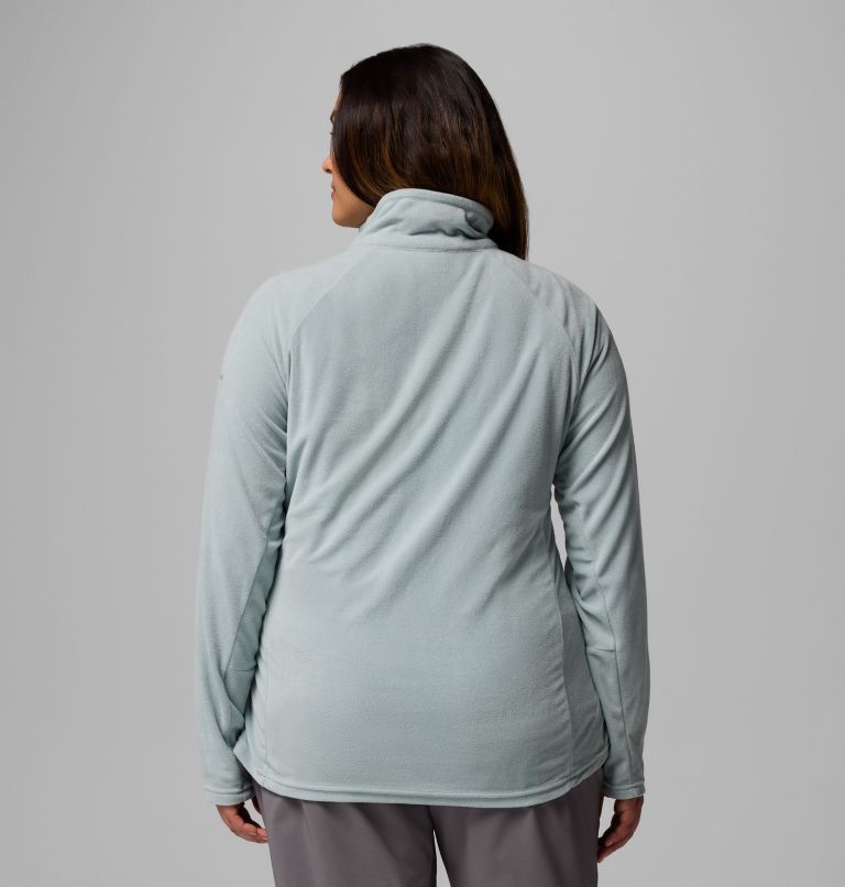 Women's Glacial IV Half Zip Fleece - Plus Size, Color: Crushed Blue, image 3