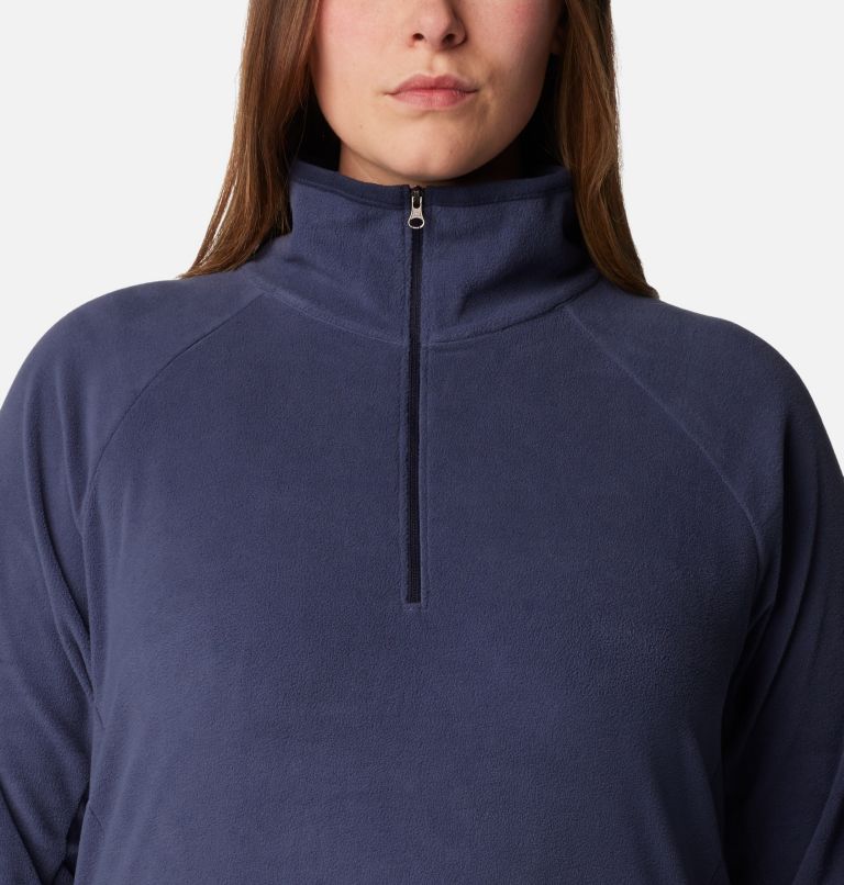 Women's Glacial IV Half Zip Fleece - Plus Size, Color: Nocturnal, image 4