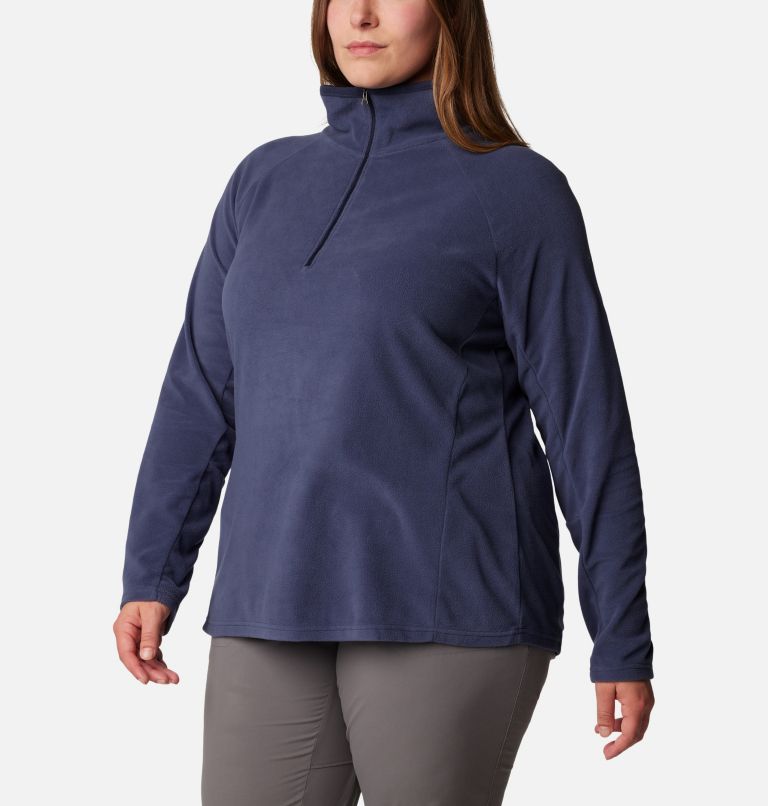 Women's Glacial IV Half Zip Fleece - Plus Size, Color: Nocturnal, image 5
