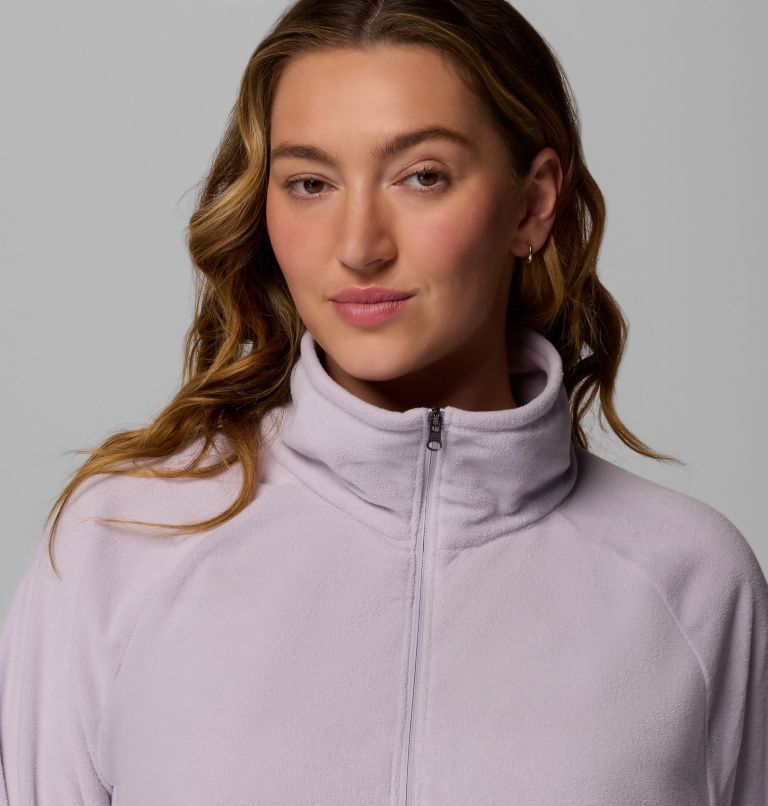 Women's Glacial IV Half Zip Fleece - Plus Size, Color: Lavender Pearl, image 5