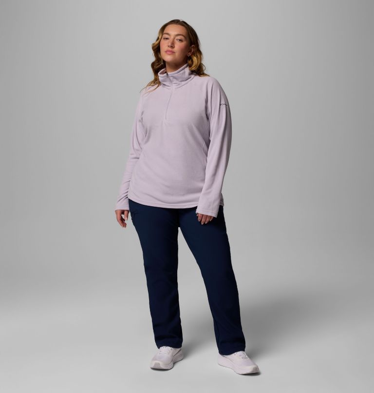 Women's Glacial IV Half Zip Fleece - Plus Size, Color: Lavender Pearl, image 2