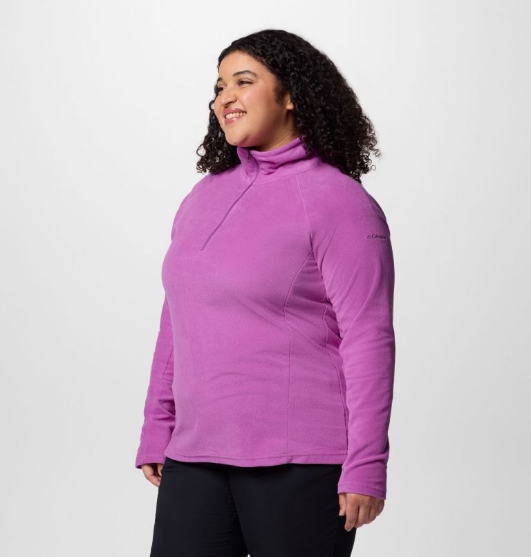 Women's Glacial IV Half Zip Fleece - Plus Size, Color: Razzle, image 3