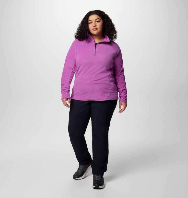 Women's Glacial IV Half Zip Fleece - Plus Size, Color: Razzle, image 6