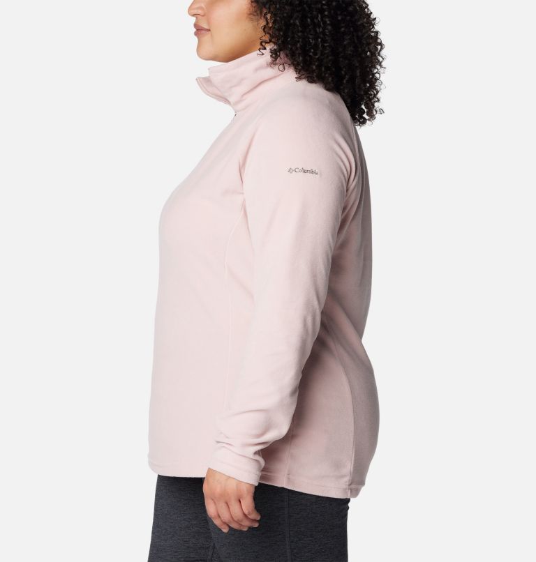 Women's Glacial IV Half Zip Fleece - Plus Size, Color: Dusty Pink, image 3