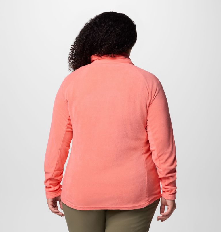 Women's Glacial IV Half Zip Fleece - Plus Size, Color: Alpenglow, image 2