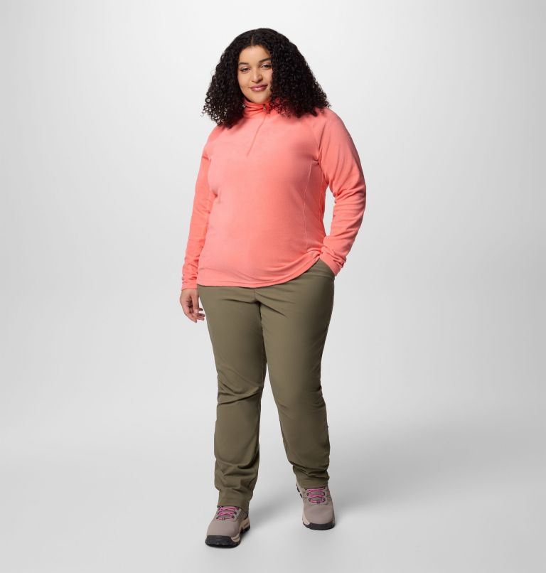 Women's Glacial IV Half Zip Fleece - Plus Size, Color: Alpenglow, image 6