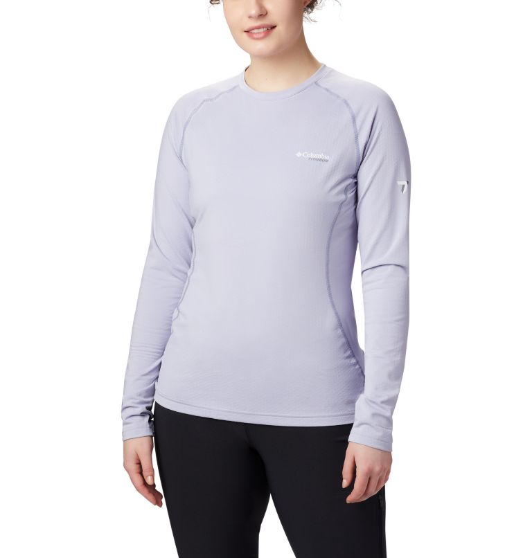 Women’s Omni-Heat 3D Knit Crew Top, Color: Twilight, Dusty Iris, image 1