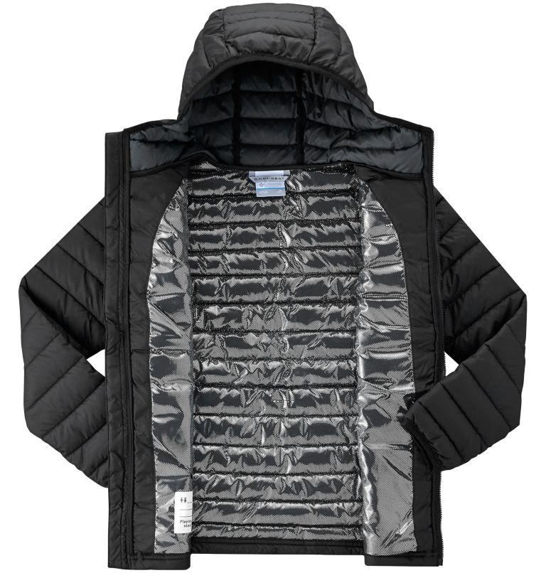 Columbia powder lite boys hooded outlet jacket