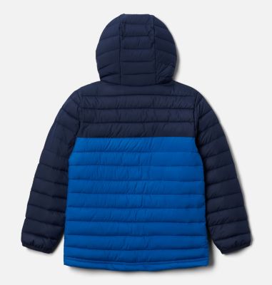 Chaqueta con capucha Powder Lite&trade; para ni&ntilde;o Powder Lite&trade; Boys Hooded Jacket | 011 | S, Bright Indigo, Collegiate Navy, back