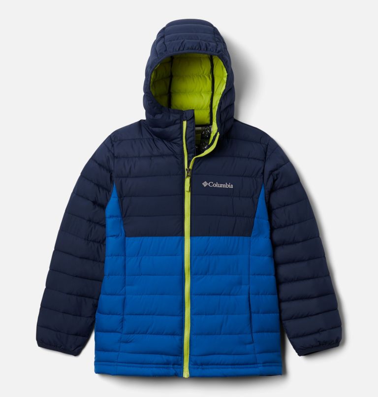 Powder Lite Boys Hooded Insulated Jacket