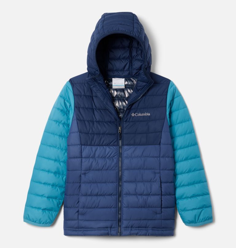 Powder Lite Boys Hooded Insulated Jacket