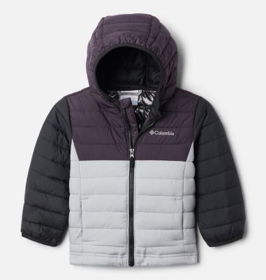 columbia powder lite boys hooded jacket