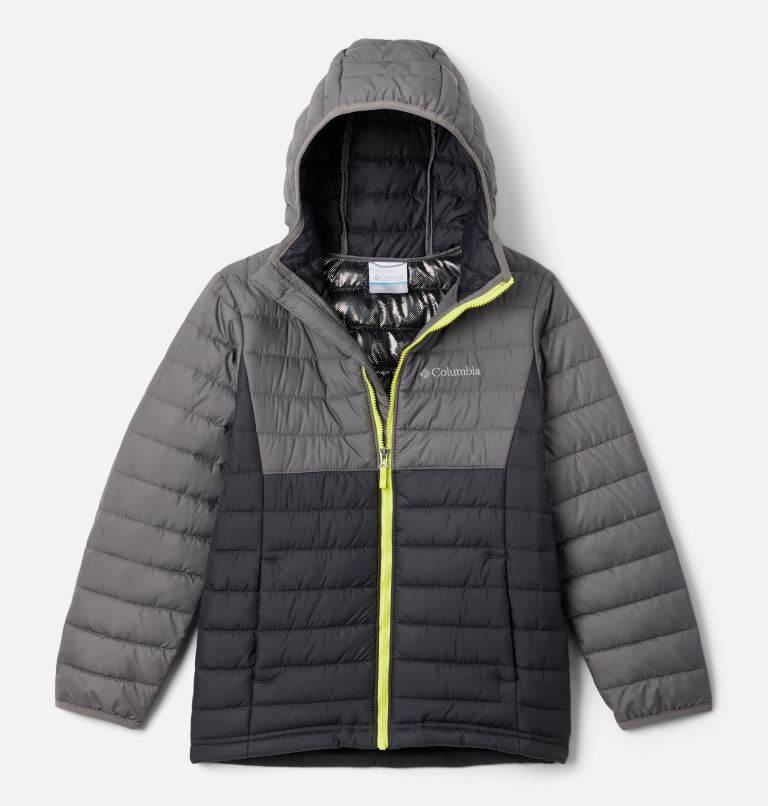 Boys Powder Lite Hooded Jacket Columbia Sportswear