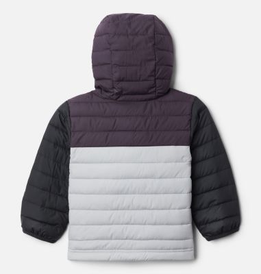 columbia powder lite hooded jacket boys