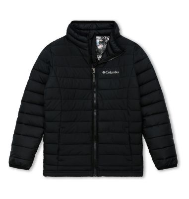 Powder Lite&trade; Boys Jacket Powder Lite&trade; Boys Jacket | 010 | S, Black, front