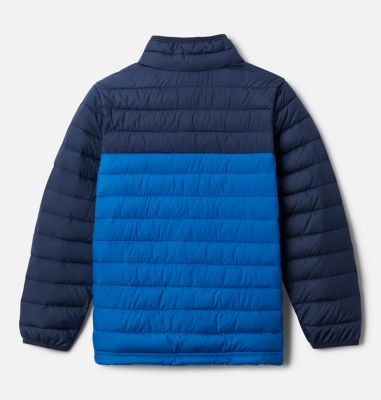 Powder Lite&trade; Boys Jacket Powder Lite&trade; Boys Jacket | 010 | S, Collegiate Navy, Bright Indigo, back
