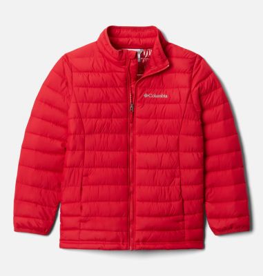 Powder Lite&trade; Boys Jacket Powder Lite&trade; Boys Jacket | 010 | S, Mountain Red, front