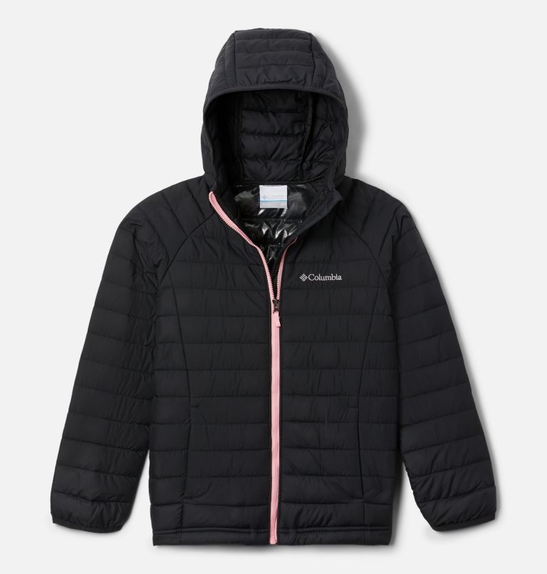 Girls black clearance hooded jacket