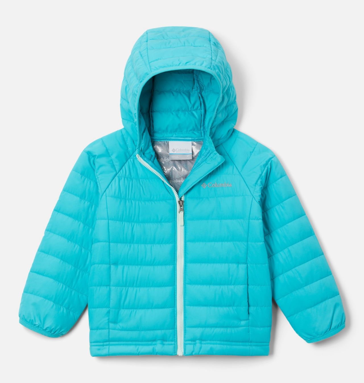 Girls' Toddler Powder Lite™ Hooded Jacket 1