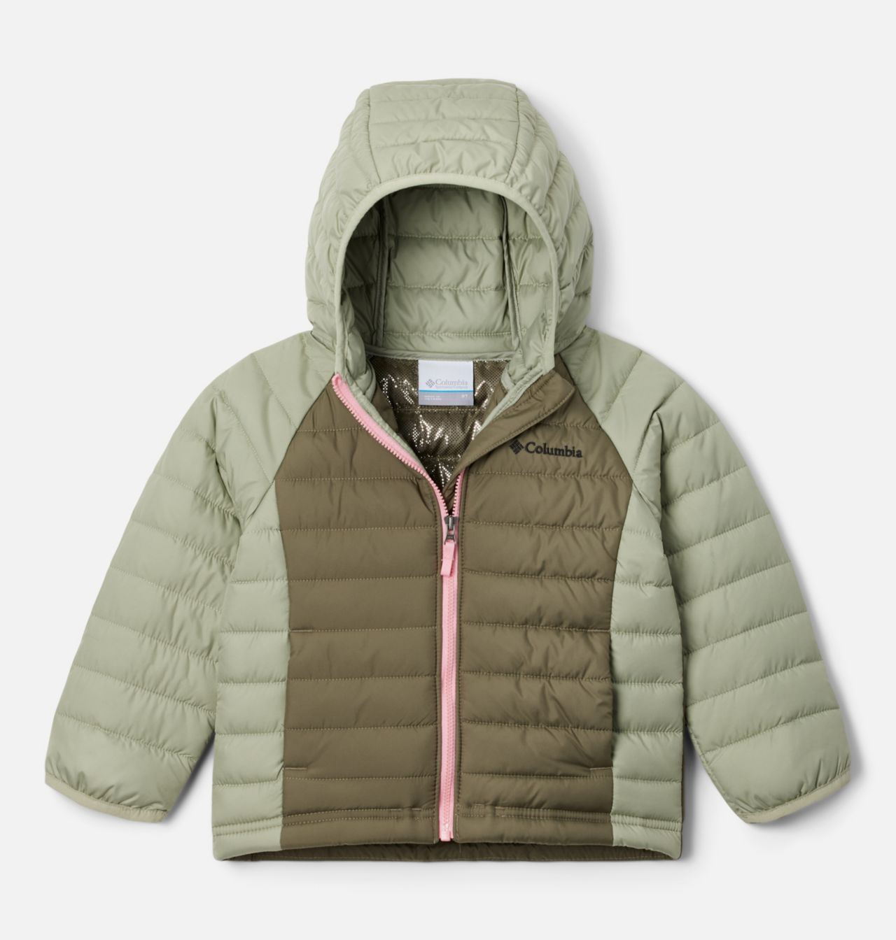 Powder Lite™ Girls Hooded Jacket | 397 | 3T 1