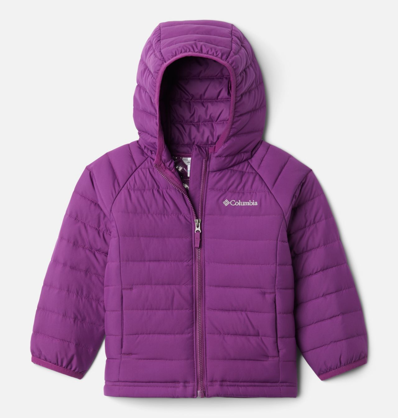 Girls' Toddler Powder Lite™ Hooded Jacket 1