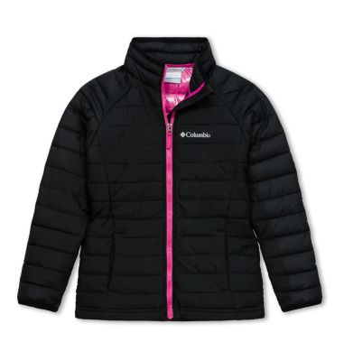 Powder Lite&trade; Girls Jacket Powder Lite&trade; Girls Jacket | 695 | XL, Black, front