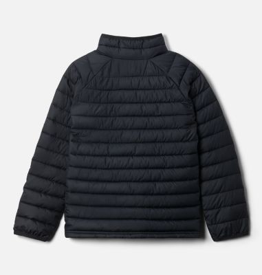 Chaqueta Powder Lite&trade; para ni&ntilde;a Powder Lite&trade; Girls Jacket | 012 | XS, Black, Mineral Pink, back