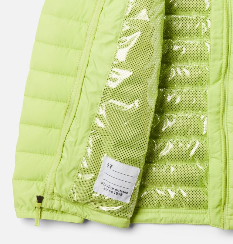 Powder Lite Girls Jacket | 307 | M, Color: Voltage, image 3