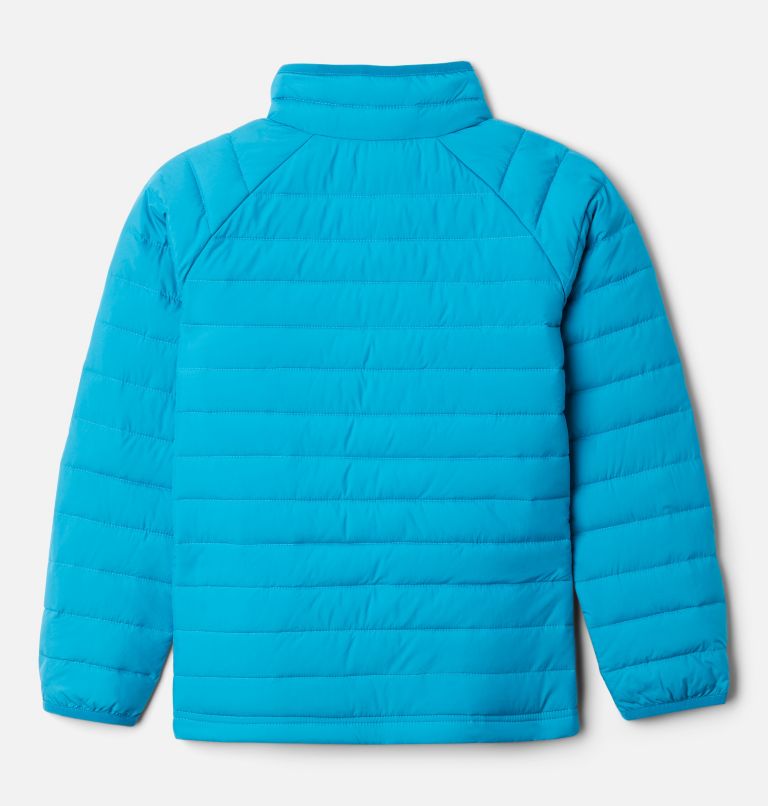 Powder Lite Girls Jacket | 462 | S, Color: Fjord Blue, image 2