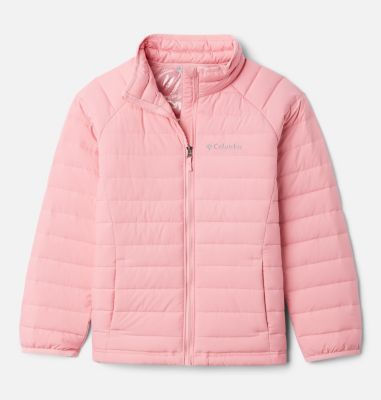 Chaqueta Powder Lite&trade; para ni&ntilde;a Powder Lite&trade; Girls Jacket | 012 | XS, Pink Orchid, front