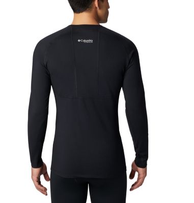 Men&rsquo;s Titanium Omni-Heat 3D&trade; Knit Crew Top Omni-Heat 3D&trade; Knit Crew Top | 664 | L, Black, back