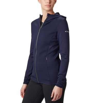 Veste Polaire &agrave; Capuche Roffe Ridge&trade; Femme Roffe Ridge&trade; Full Zip Hooded | 100 | L, Dark Nocturnal, front