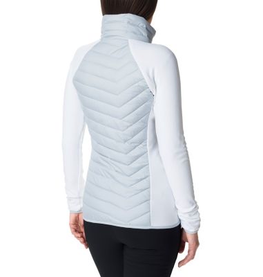 Veste Polaire Hybride Powder Lite&trade; Femme Powder Lite&trade; Fleece | 031 | L, Cirrus Grey, White, back