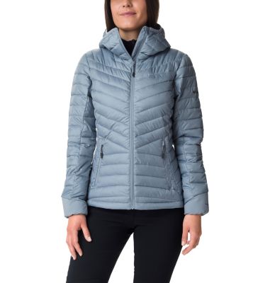 Giacca con cappuccio Windgates&trade; da donna Windgates&trade; Hooded Jacket | 010 | XS, Tradewinds Grey Heather, front